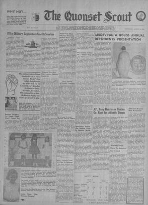 The Quonset Scout – August 15, 1962