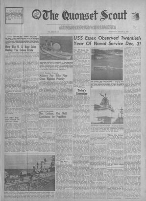 The Quonset Scout – January 2, 1963