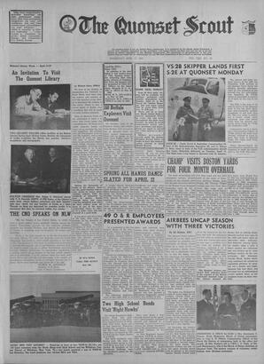 The Quonset Scout – April 17, 1963