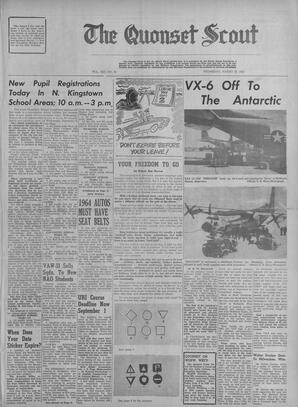 The Quonset Scout – August 28, 1963