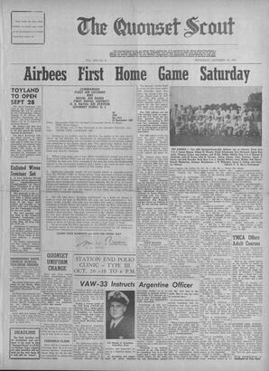 The Quonset Scout – September 25, 1963