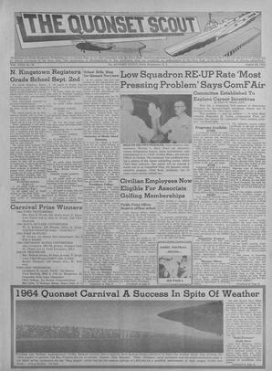 The Quonset Scout – August 28, 1964