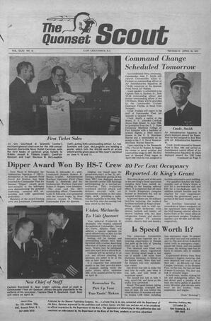 The Quonset Scout – April 20, 1972