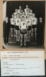 PC Freshman Basketball Squad 1932