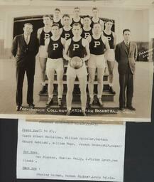 PC Freshman Basketball Squad 1934-35