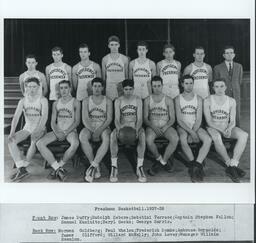 PC Freshman Basketball Squad 1938