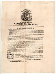 Proclamation by Samuel Ward King