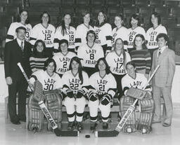 Providence College Women's Ice Hockey Team Photo
