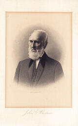 Portrait cabinet card 2 of John Greenleaf Whittier