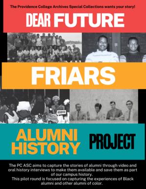 Dear Future Friars Oral History Project